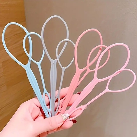 2-Piece Topsy Tail Hair Tool - 4 Colours