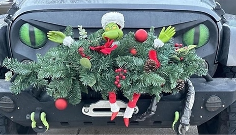 Green Monster Christmas Tree Decorations