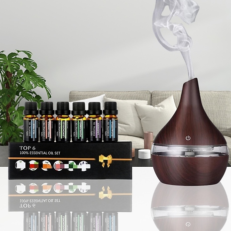 Electric Aroma Humidifier with Optional Essential Oils