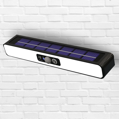1, 2 or 3 Solar Motion Sensor Outdoor Flood Lights - 4 Options