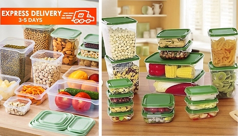 17 Pack of Airtight Food Containers