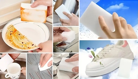 Magic Erasing Cleaning Sponges! - 10 or 30-Pack