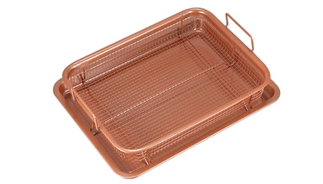 Copper-Plated Crisper Tray - 2 Designs