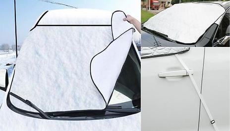 Car Windshield Snow Cover - 1 or 2 Pack