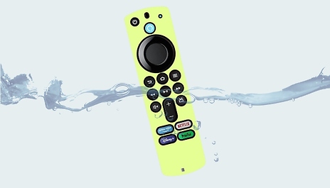 1, 2 or 4-Pack of Silicone Covers Compatible with Amazon Fire Remote - 8 Colours