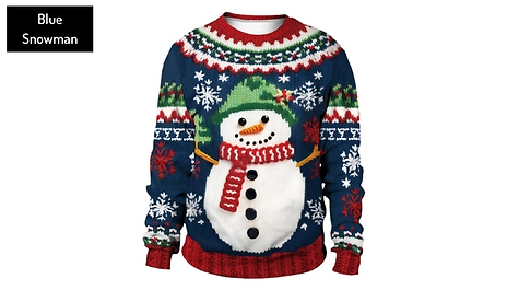 3D Christmas Jumpers - 3 Designs!