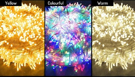 Decorative LED Solar Lights - 3 Sizes, 9 Colours