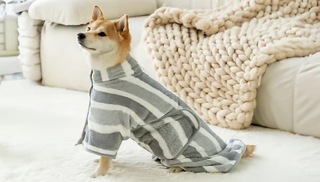 Super Absorbent Pet Bathrobe Towel - 3 Sizes, 4 Colours