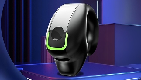 Single Ear Clip-On Wireless Headset - 3 Colours