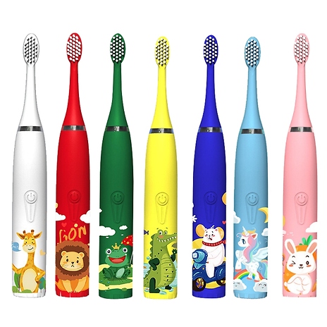 Kids’ Smart Electric Toothbrush - 7 Animal Designs