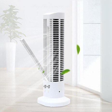 Tower Fan with LED Lights - 3 Colours