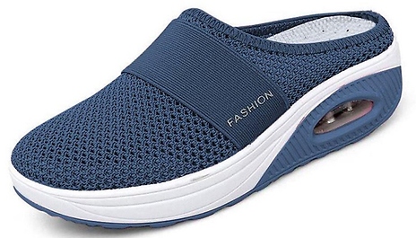 Orthopaedic Air Cushion Mesh Non-Slip Sliders - 8 Colours & 5 Sizes