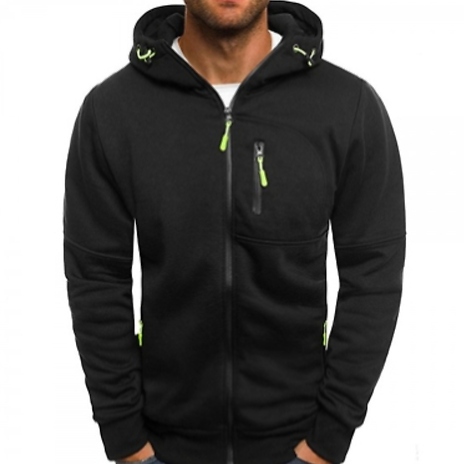 Men’s Zip-Up Hoodie - 3 Colours & 5 Sizes