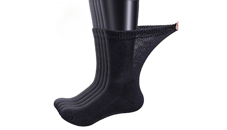 5 Pairs of Bamboo Blood Circulation Socks - 2 Colours!
