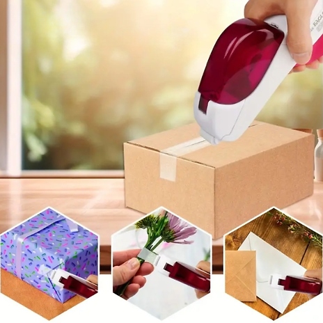 Single-Handed Automatic Tape Dispenser - 4 Colours