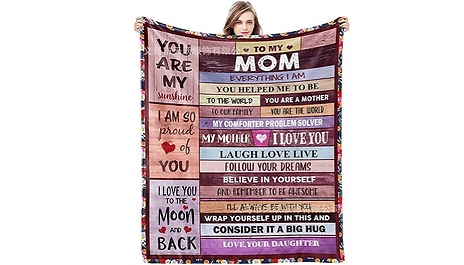 Personal Love Letter Fleece Blanket – 4 Options & 4 Sizes