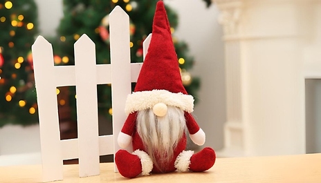 Santa Gnome Christmas Decorations - 3 Colours