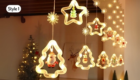 3M LED Christmas String Light - 2 Designs