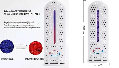 Colour-Changing Moisture Absorbing Dehumidifier – 1, 2 or 3-Pack!