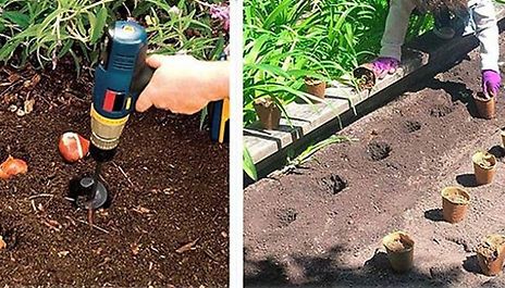 Garden Post Lawn Digger Bit with Hex Drive - 2 Sizes