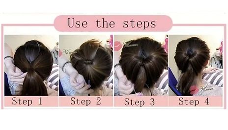 2-Piece Topsy Tail Hair Tool - 4 Colours