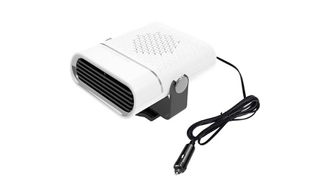 Portable 12V Car Heater - Black or White