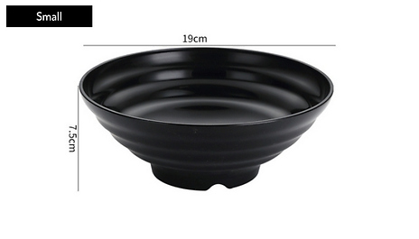 Heavy-Duty Japanese Ramen Bowl & Spoon Set - 4 Sizes!