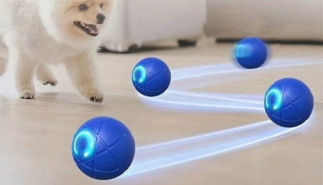 Interactive Dog Bouncing Ball Toy - 2 Colours