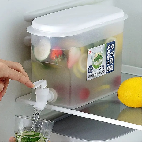 3.5L Cold Drink Container with Built-In Tap