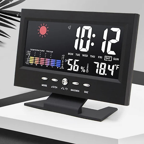 Smart Weather Station Clock - 3 Colours