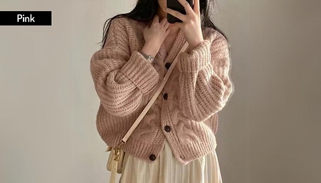 Oversized Chunky Knit Cardigan - 3 Colours