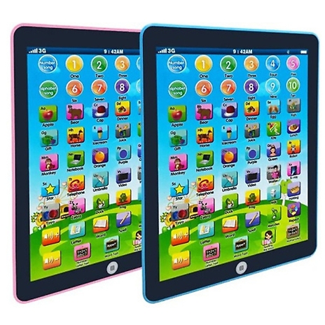 Kid's Electronic Interactive Learning Pad - 2 Colours