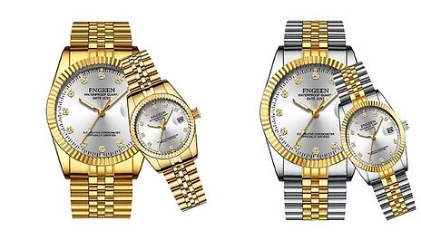 His & Hers Fngeen Quartz Core Watches - 6 Styles!