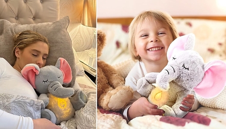 Stress Relief Breathing Plush Toy Elephant