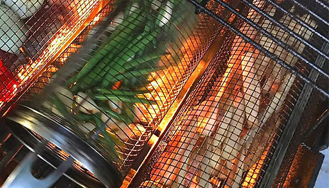 1 or 2-Pack of Stainless Steel BBQ Grill Baskets - 2 Sizes