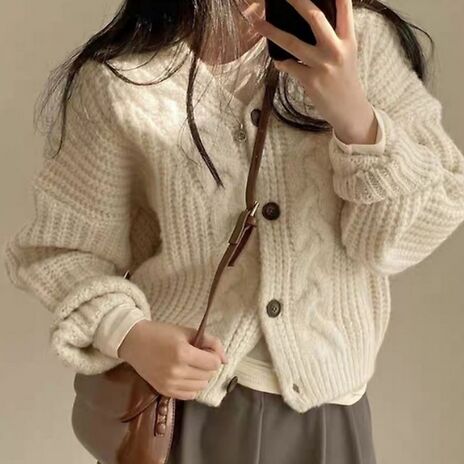 Oversized Chunky Knit Cardigan - 3 Colours