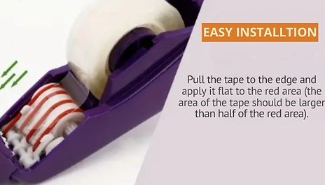 Single-Handed Automatic Tape Dispenser - 4 Colours